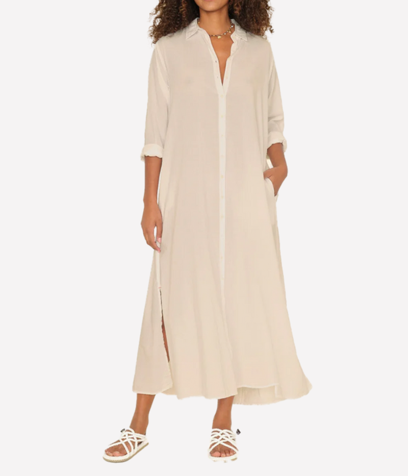 Boden Dress in Parchment