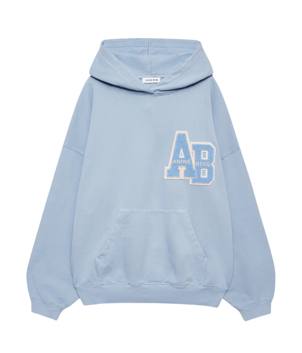Harvey Sweatshirt IN WASHED LIGHT BLUE