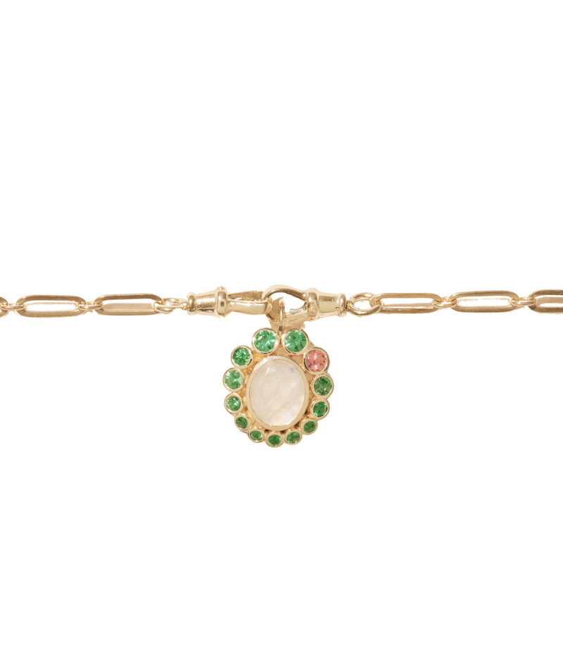 Jasmine Necklace in Tsavorite