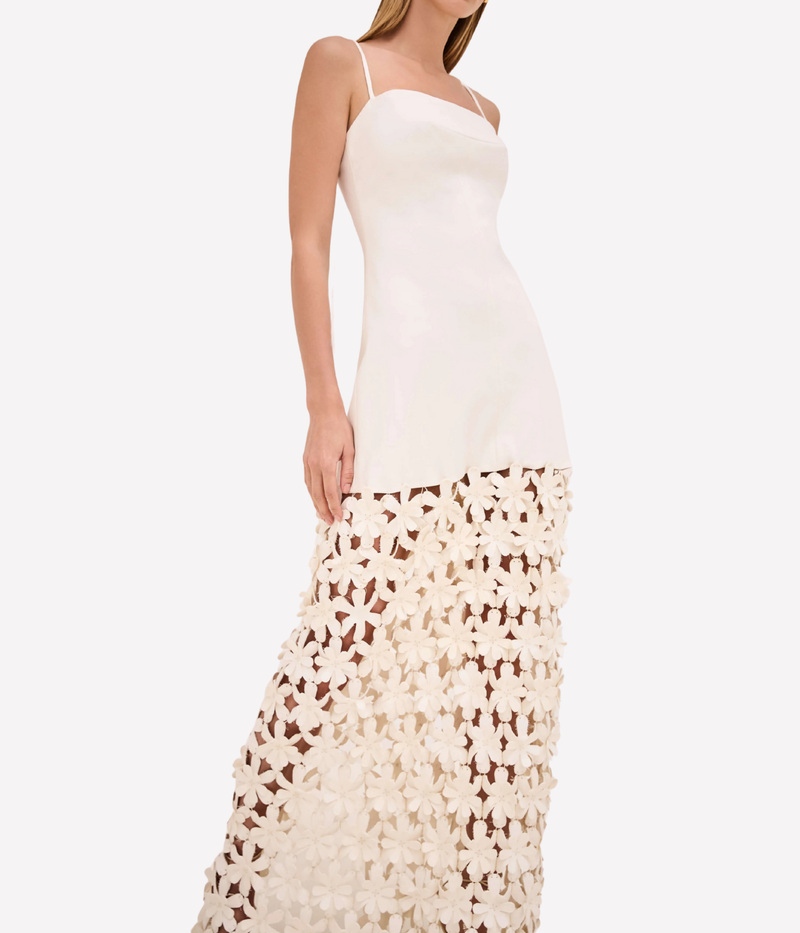 Magdalena Dress in WHITE