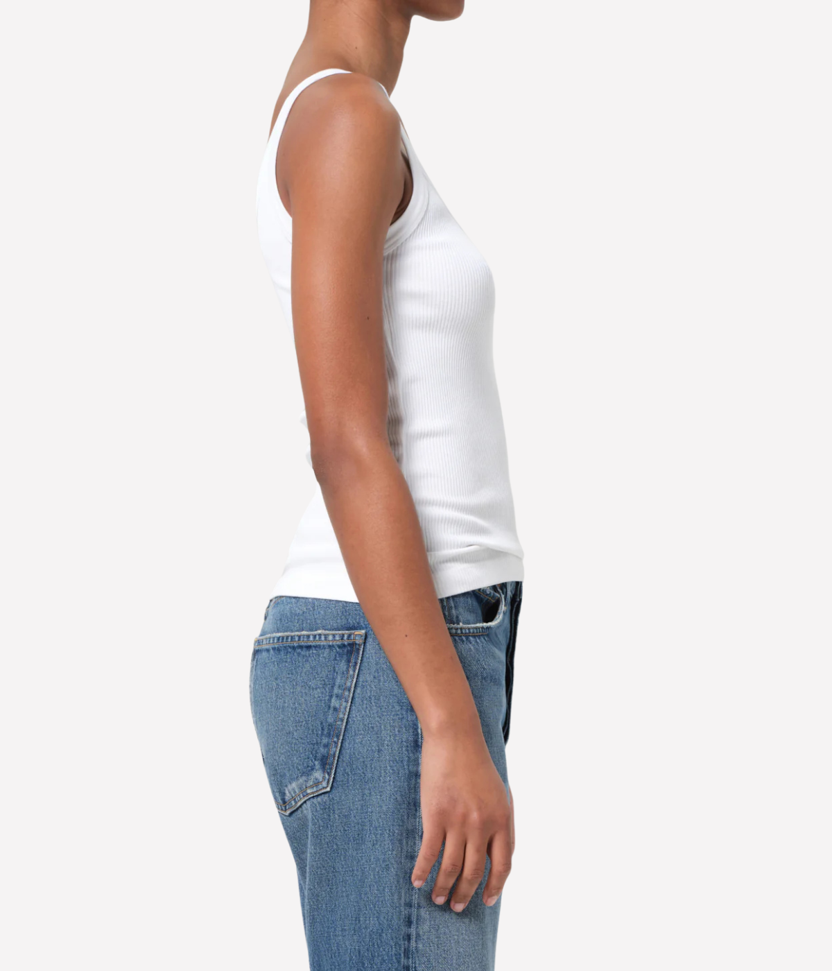 Jordan Tank in White