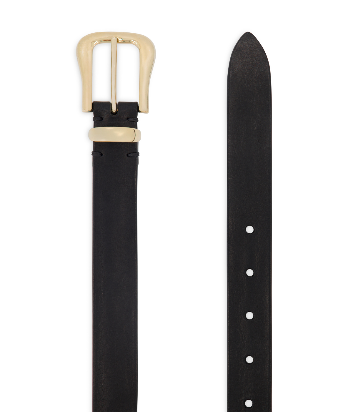 Gold Single Buckle Nicky Belt