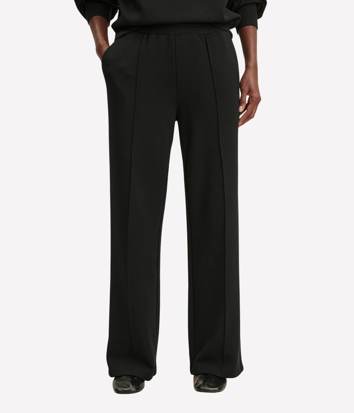 Wide Leg Pant in Black
