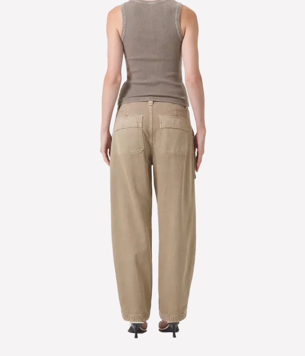 Poppy Scoop Neck Tank in Trail