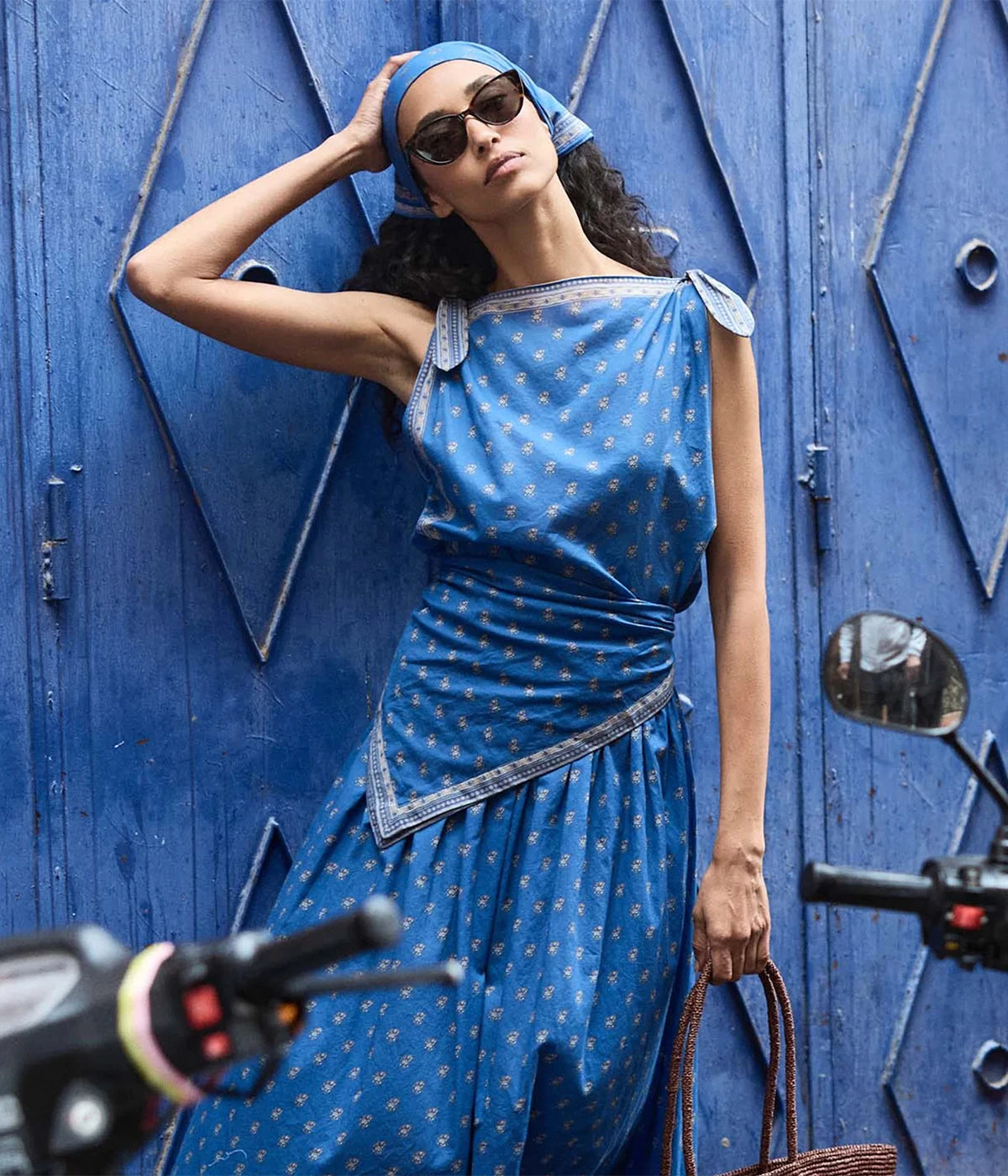 Amalia Top in EARTHA PAISLEY