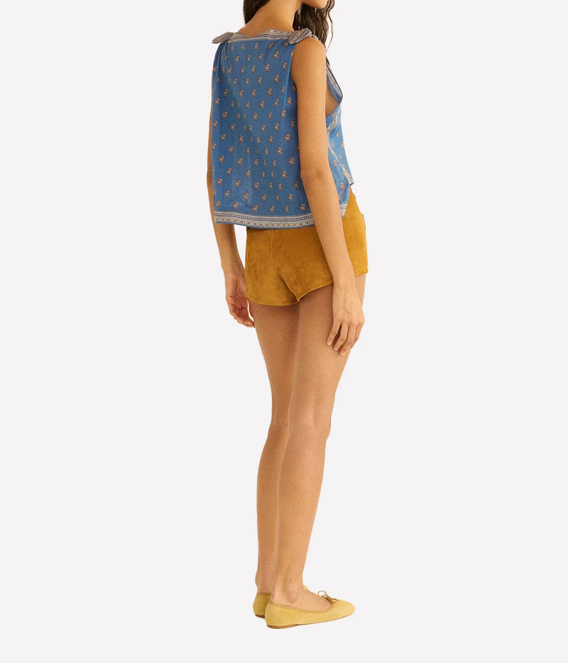 Amalia Top in EARTHA PAISLEY