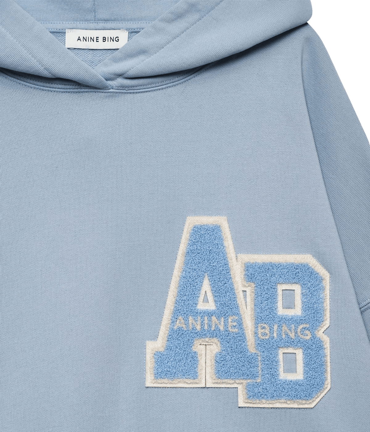 Harvey Sweatshirt In Washed Light Blue