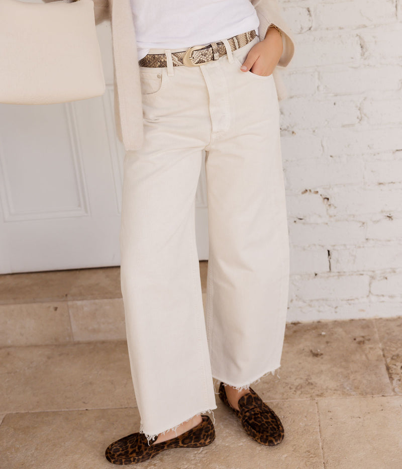 Ayla Baggy Jean In Almondette