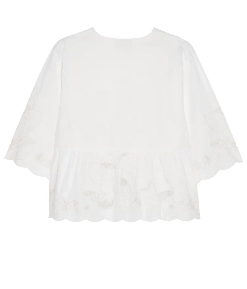 Adeline Top In White