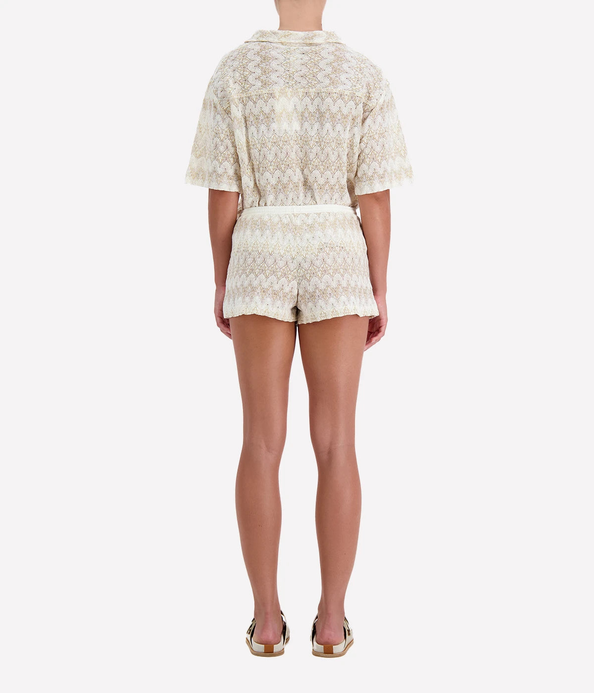Leny Short in Blanc