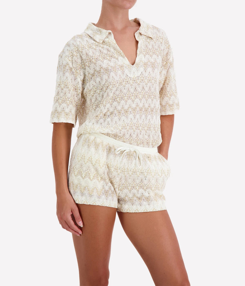 Leny Short in Blanc