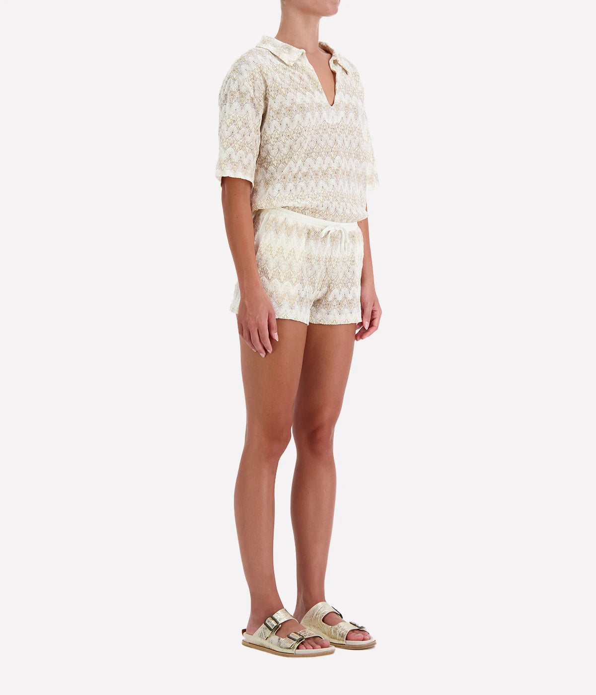Leny Short in Blanc
