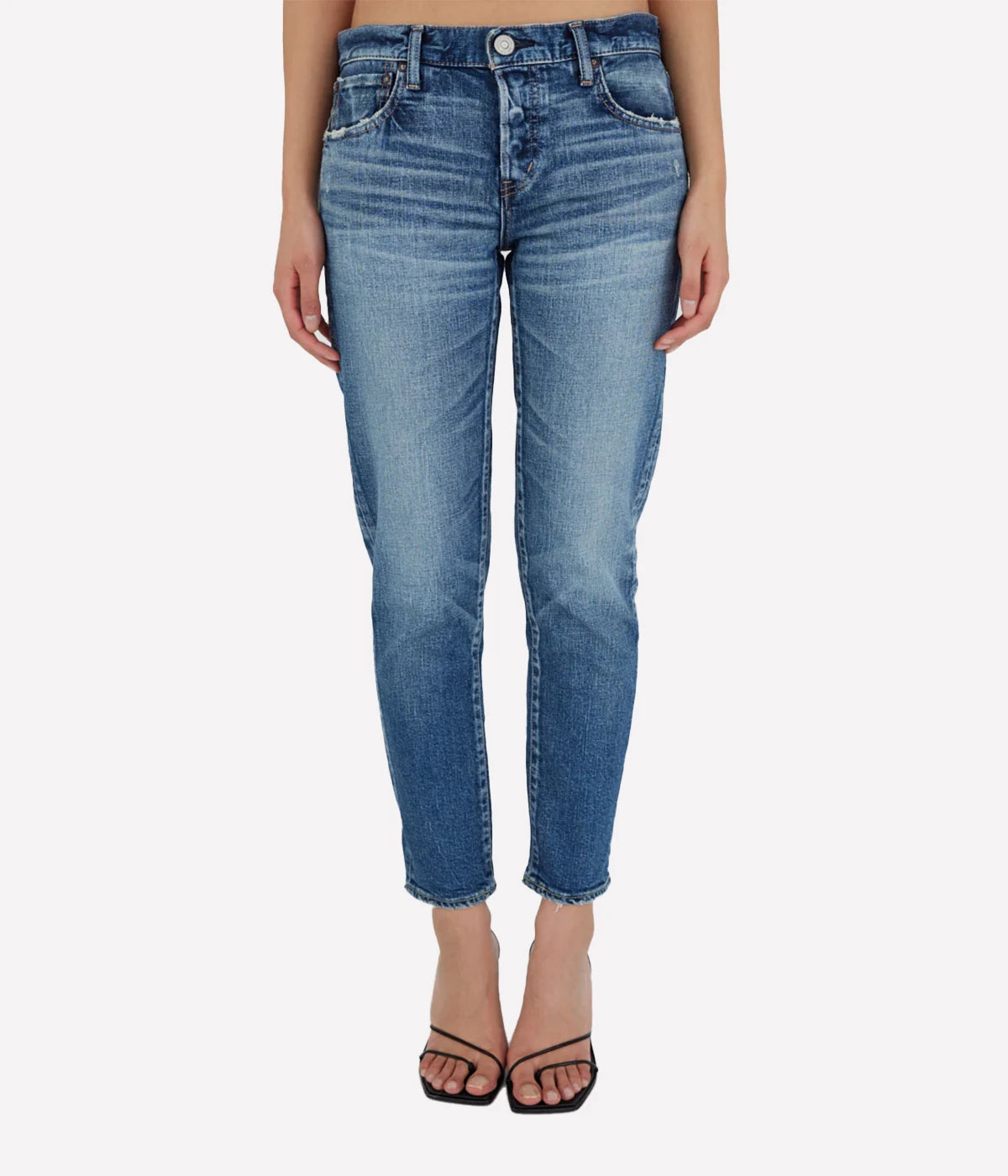 Alice Tapered Jean in Dark Blue