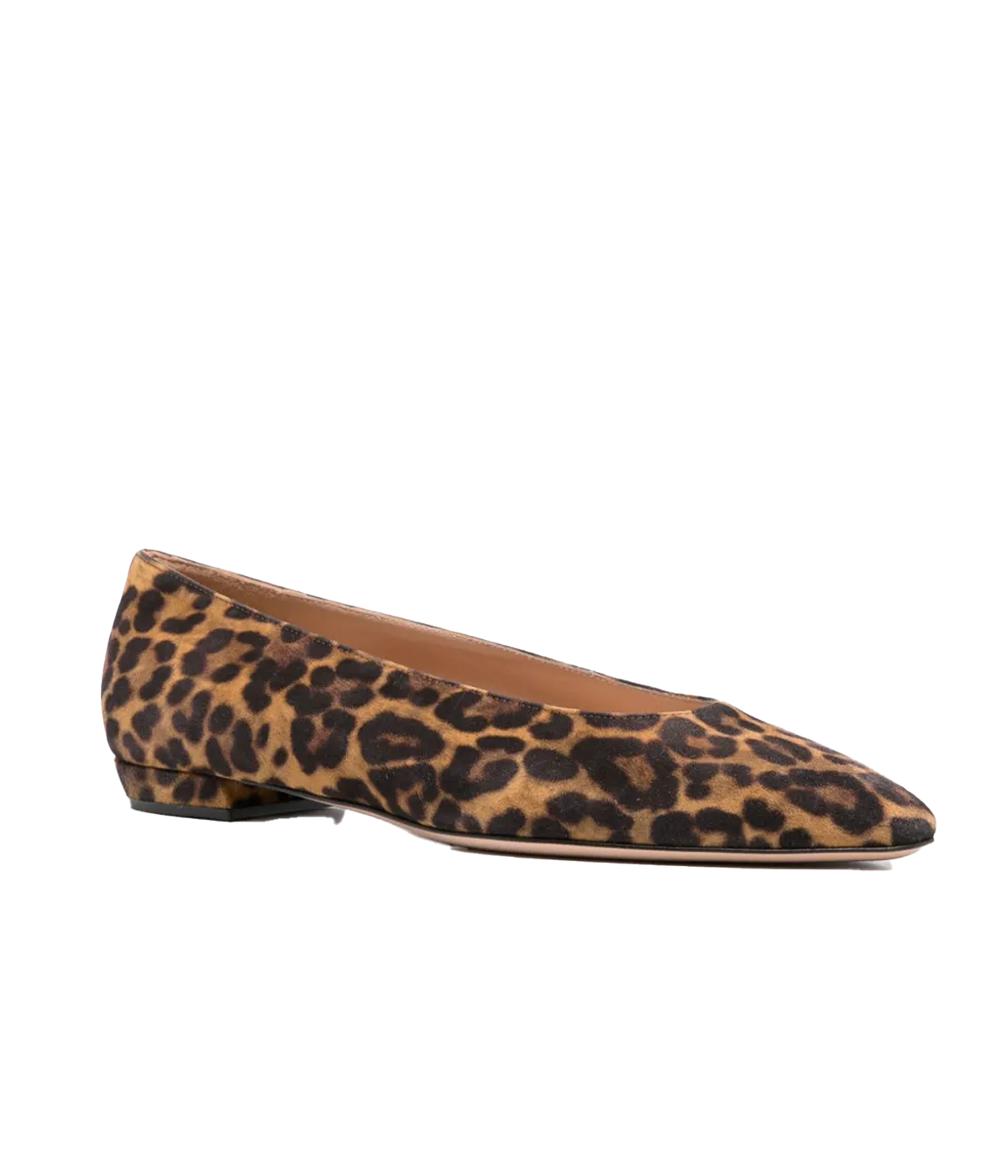 Amelia Flat in Almond Leopard