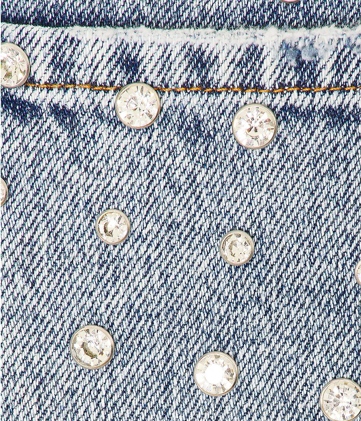 Angel Short in Tangier Silver