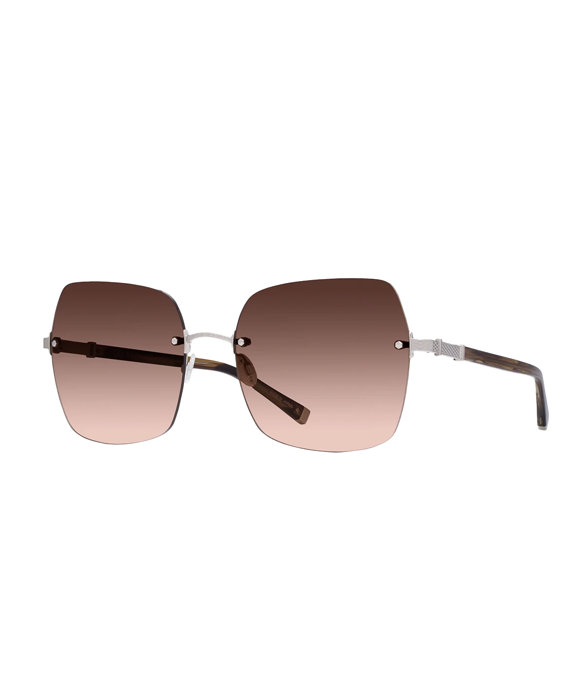 Angie Sunglasses in Tortoise, Silver & Whiskey