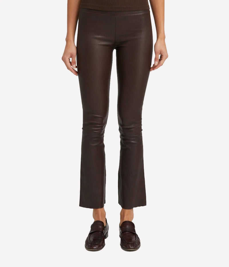 Ankle Flare in Dark Chocolate