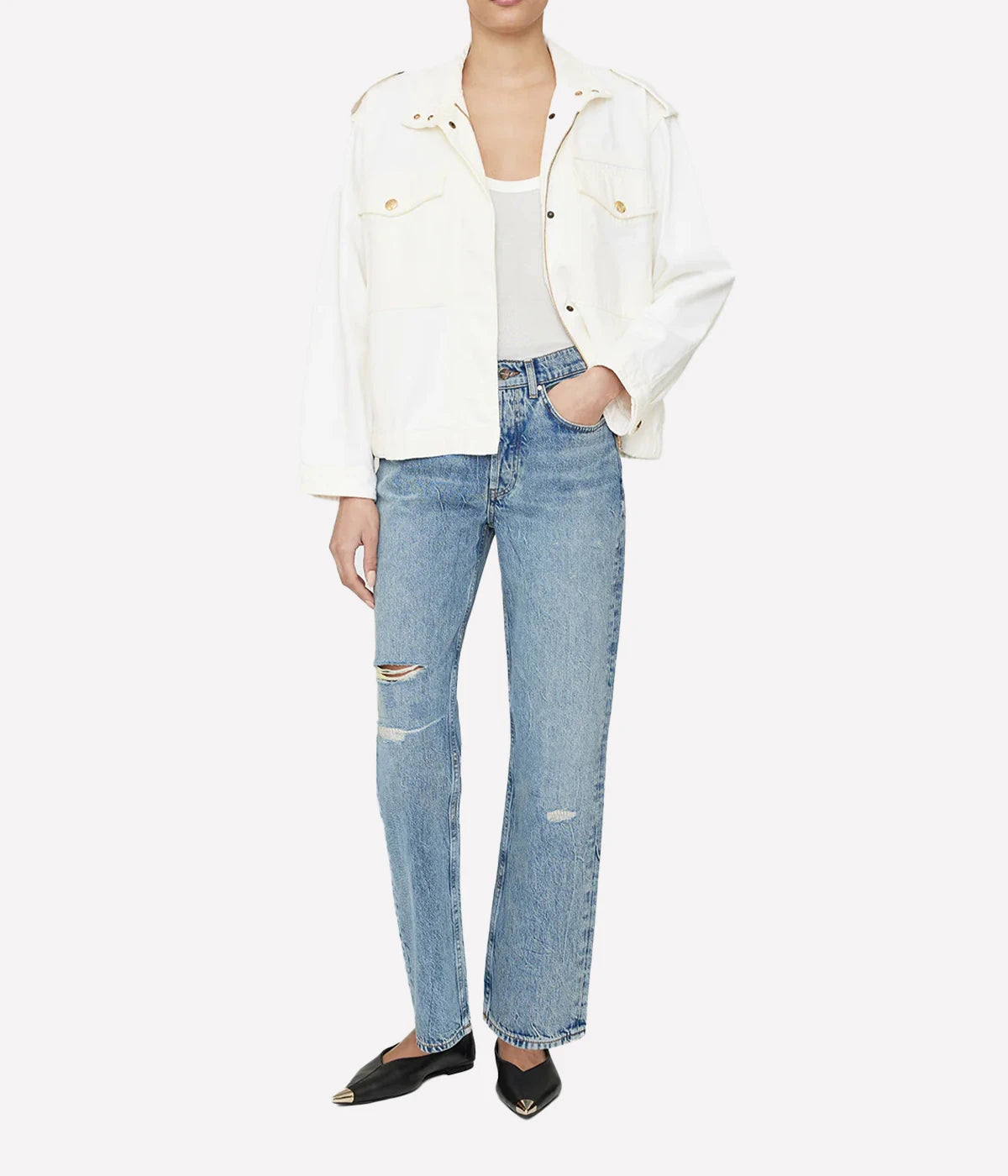 Audrey Jacket in Ivory