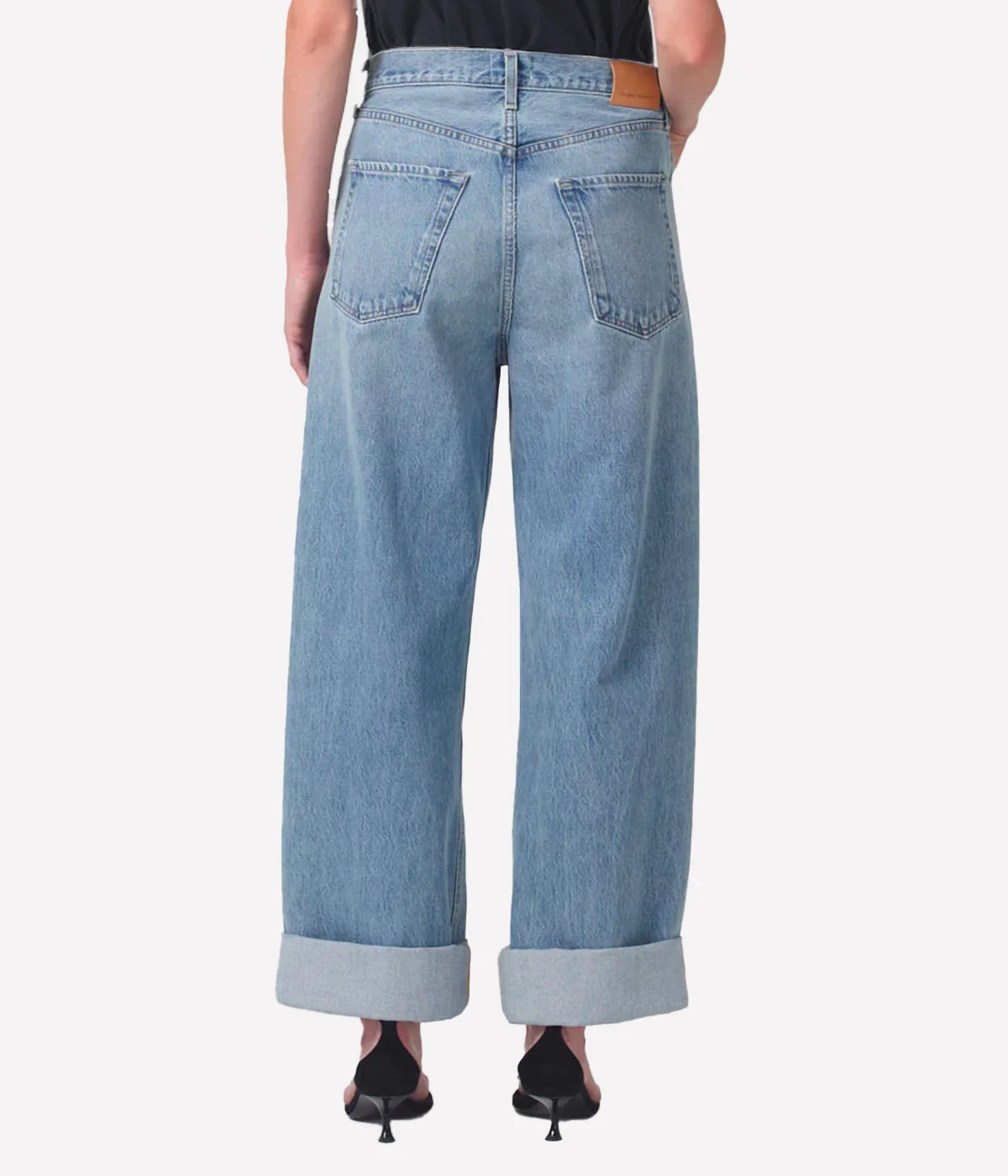 Ayla Baggy Jean in Skylight