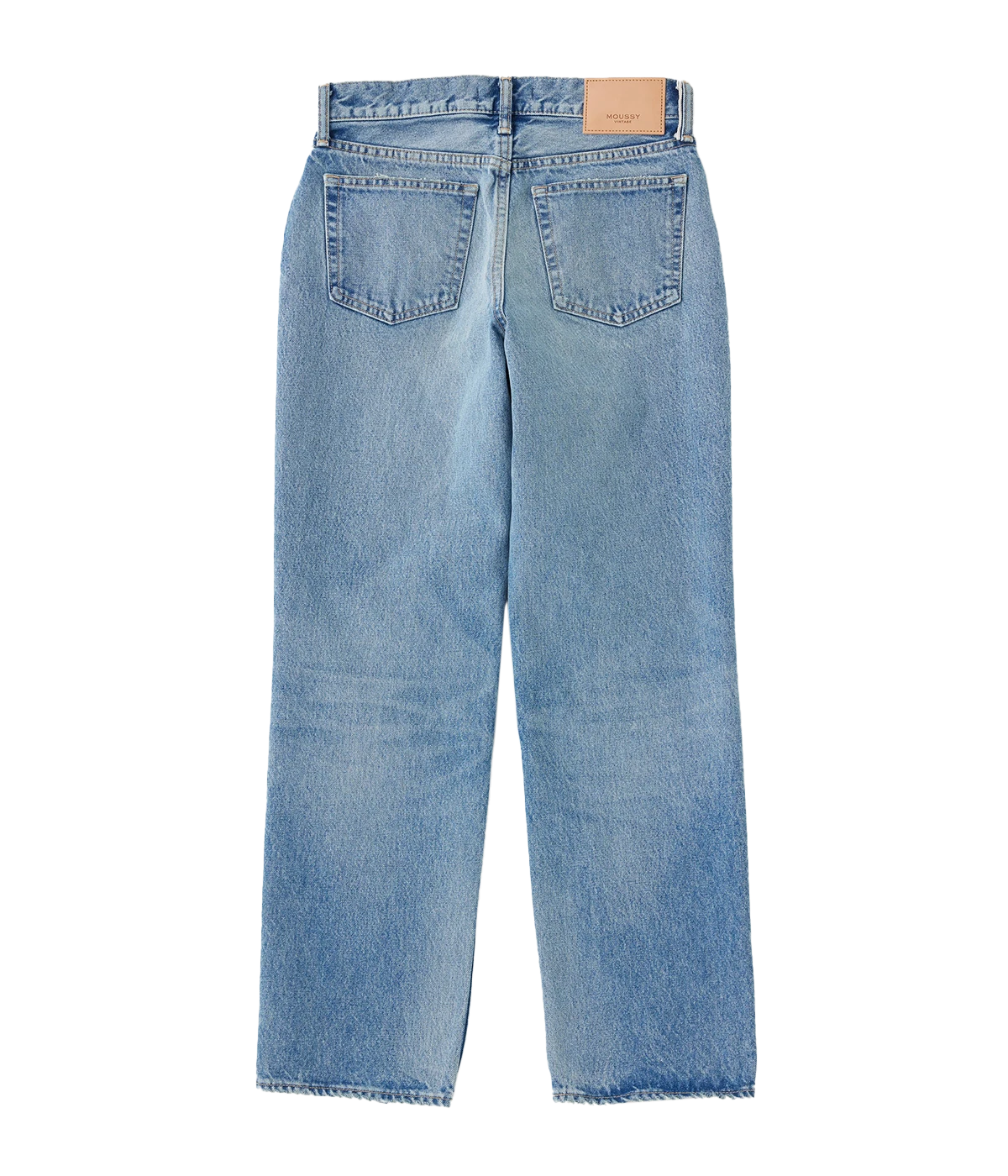 Ballard Wide Leg Straight Jean in Light Blue