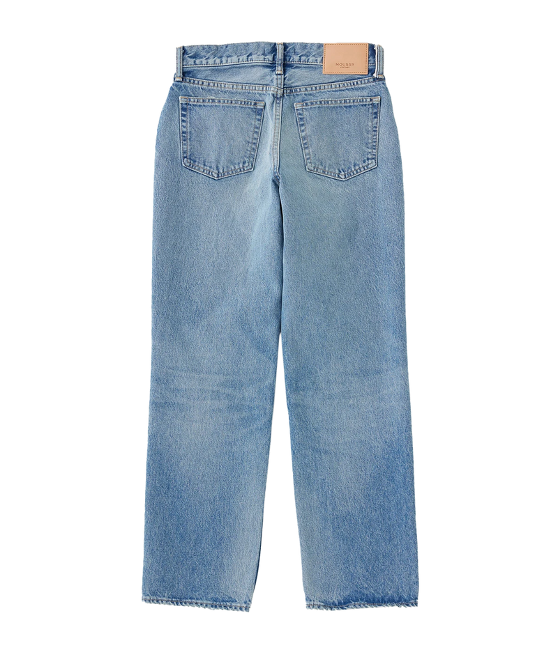 Ballard Wide Leg Straight Jean in Light Blue
