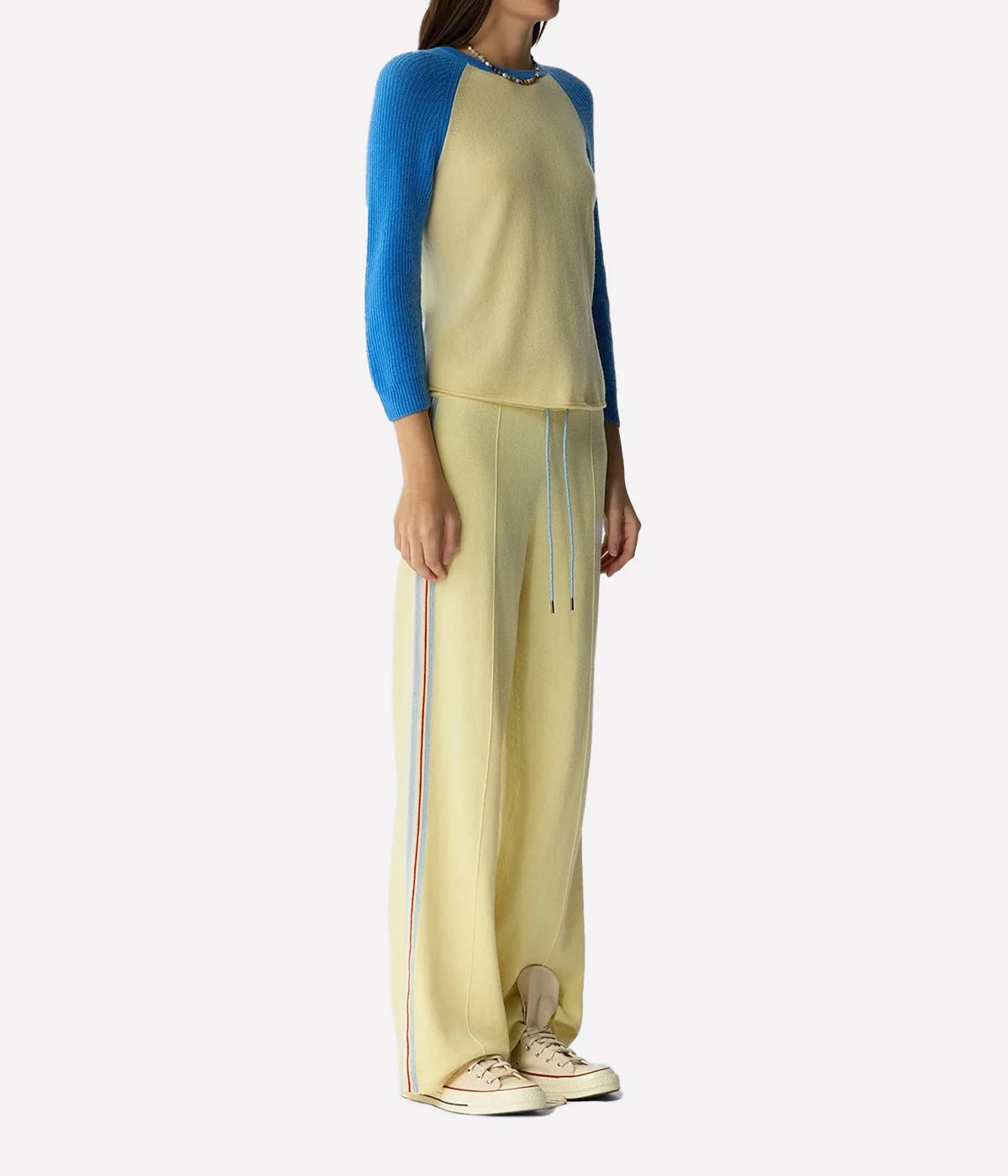 Baseball Tee In Mist Sail