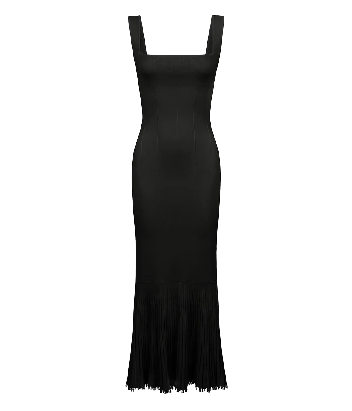 Beaded Atalanta Dress in Black
