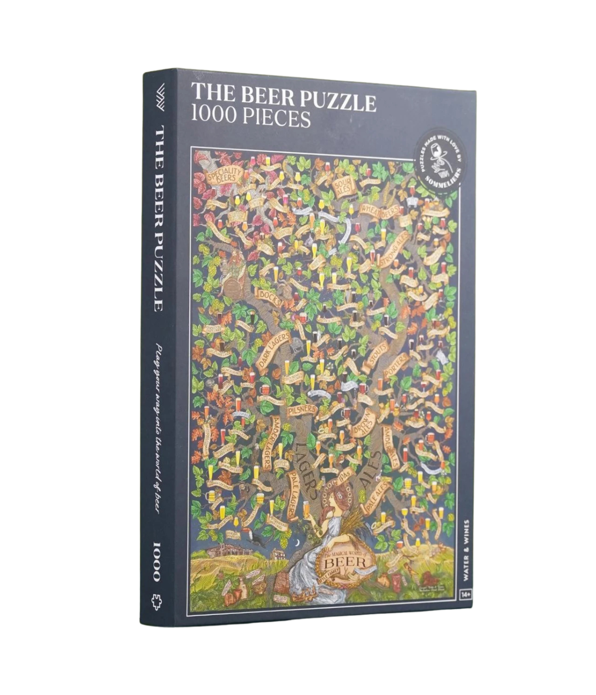 1000 Piece Puzzle of Beer