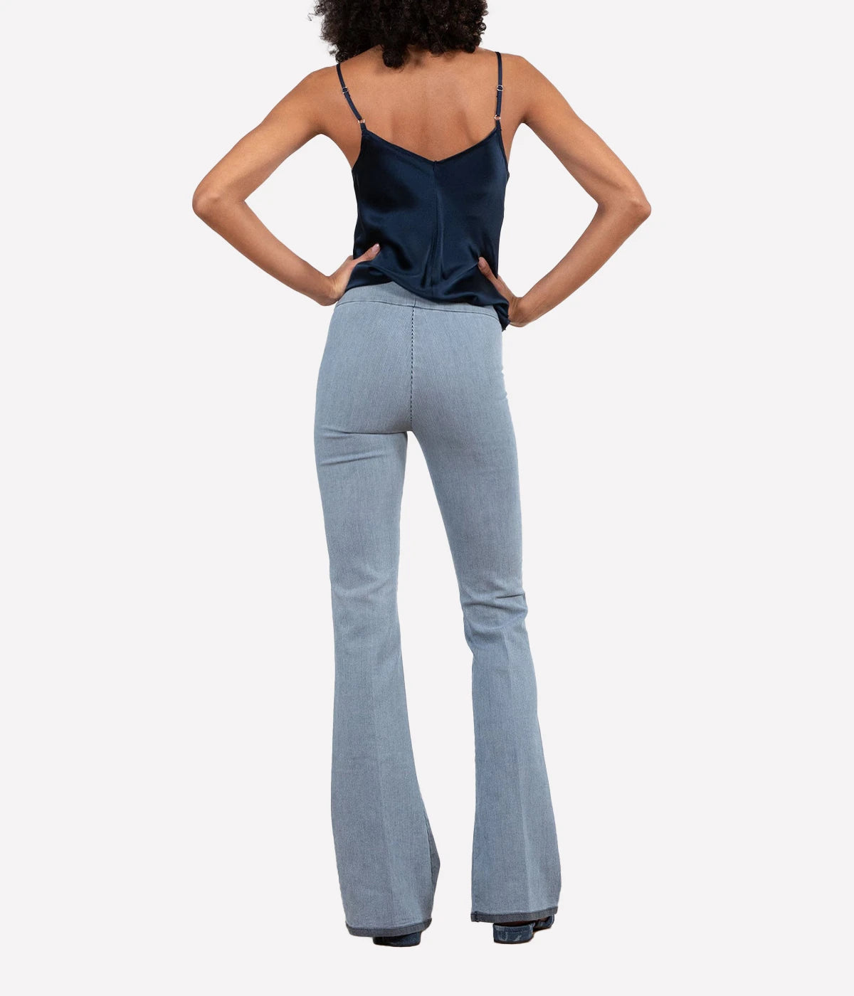 Bellini Pant in Stripe Denim
