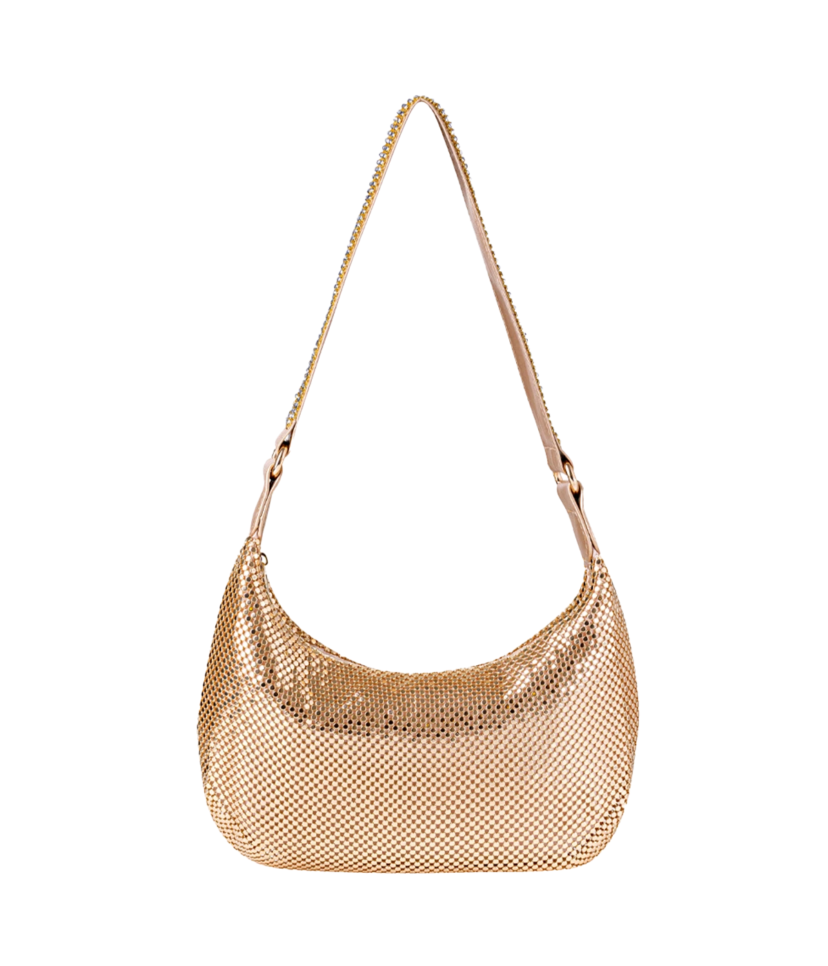 Bianca Shoulder Bag in Gold Labrador
