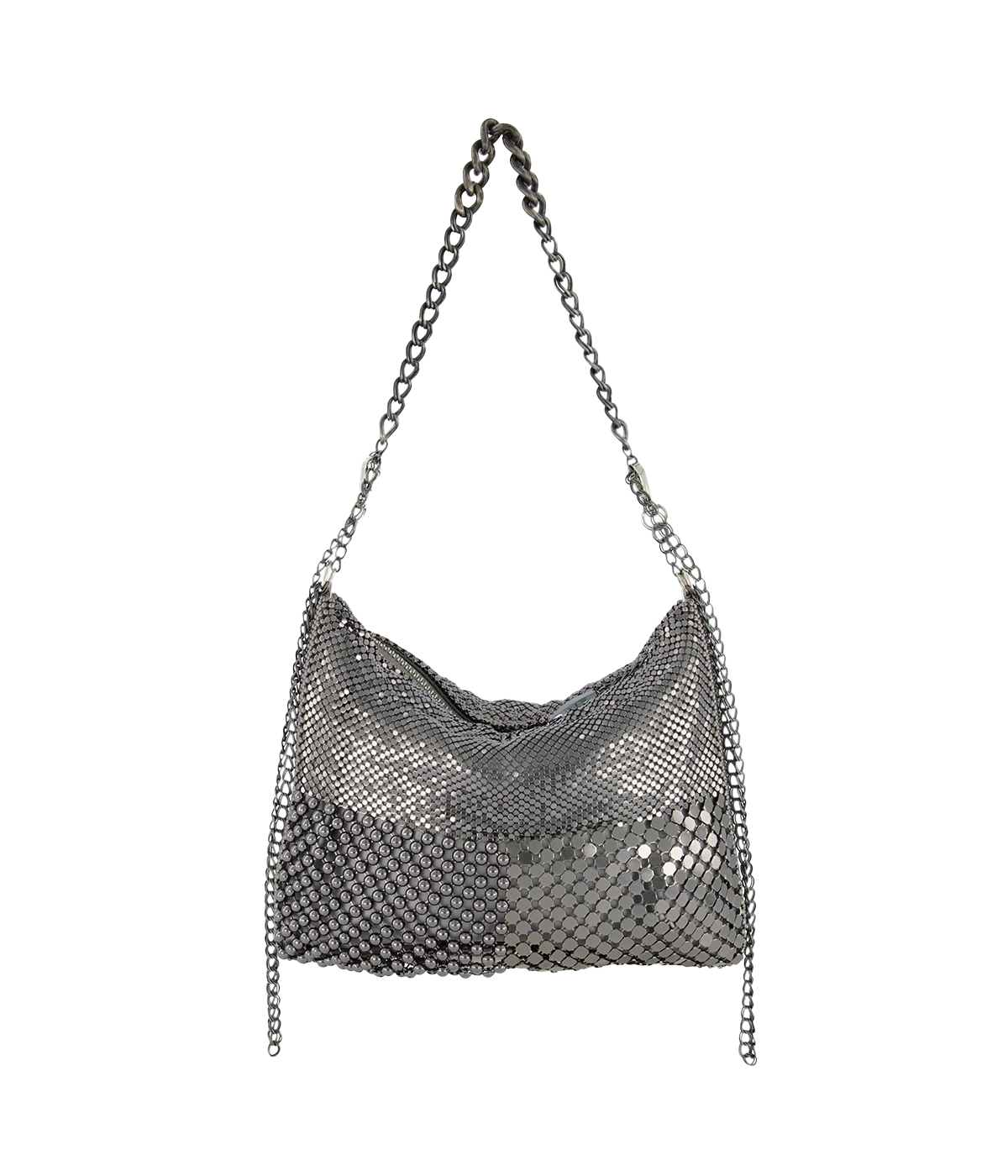 Bloom Box Party Bag in Gunmetal & Black