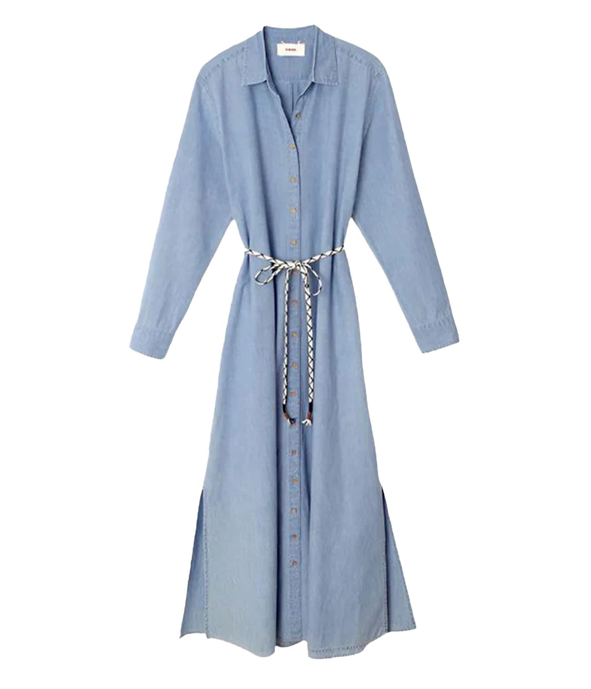 Bowden Dress in Dusty Blue