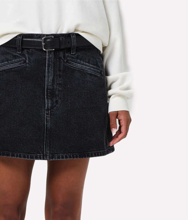 Brita Mini Skirt In Meteorite