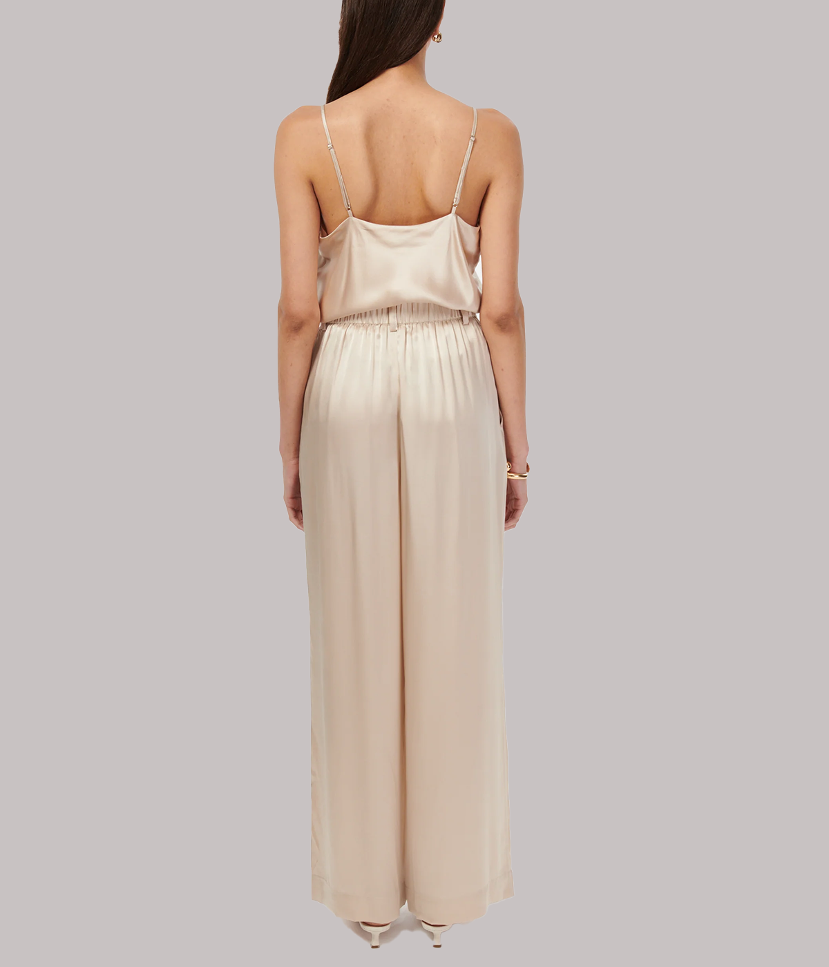 Davina Wide Leg Pant in Cannoli