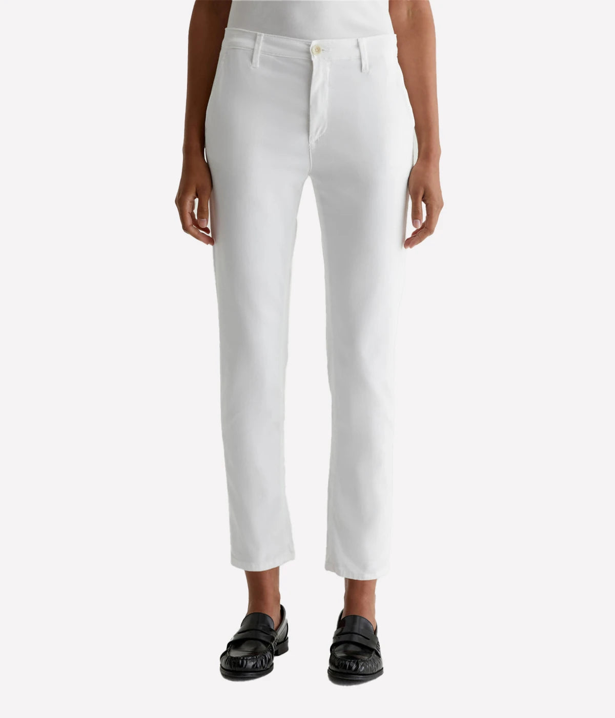 Caden Tailored Trouser in White