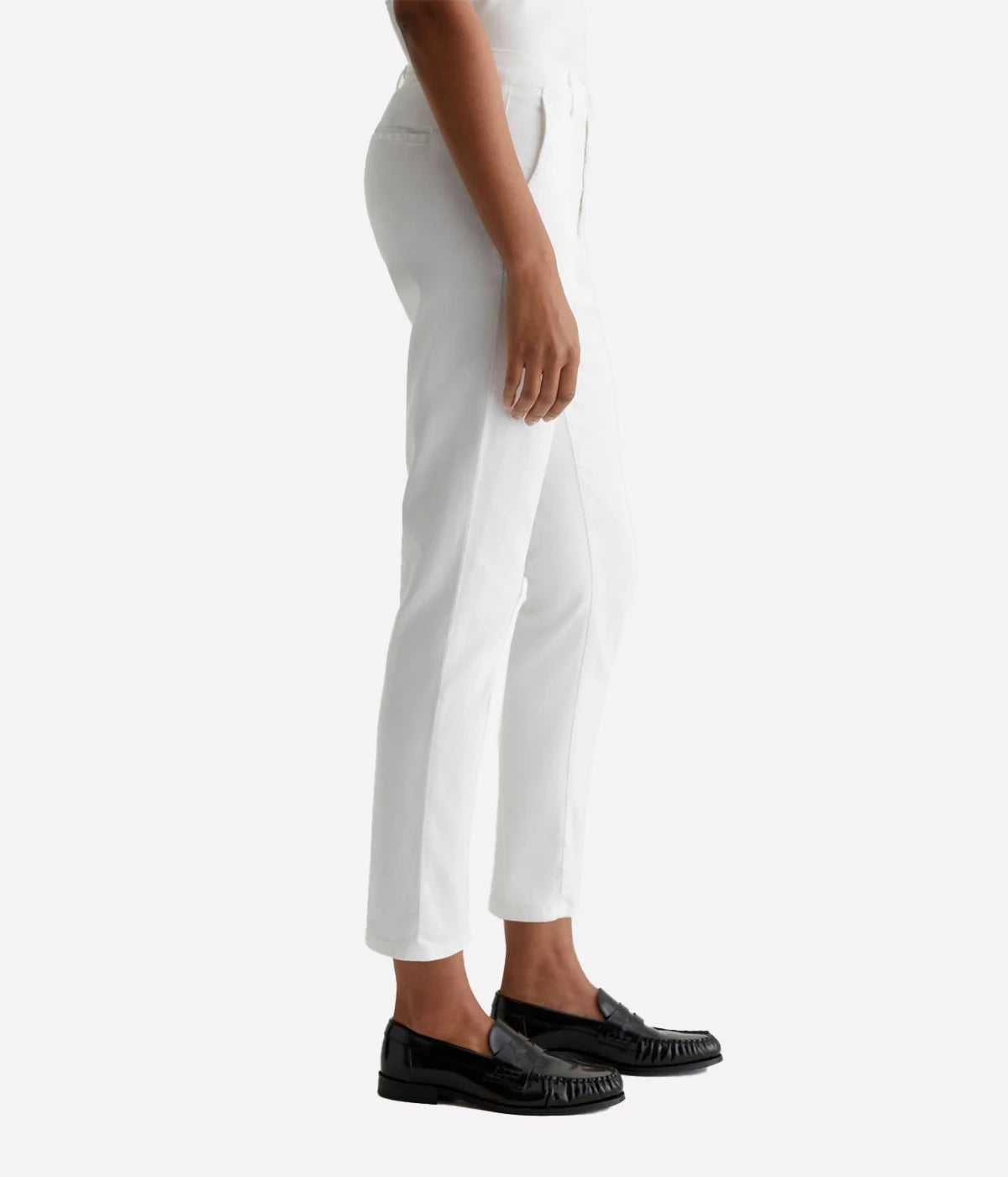 Caden Tailored Trouser in White