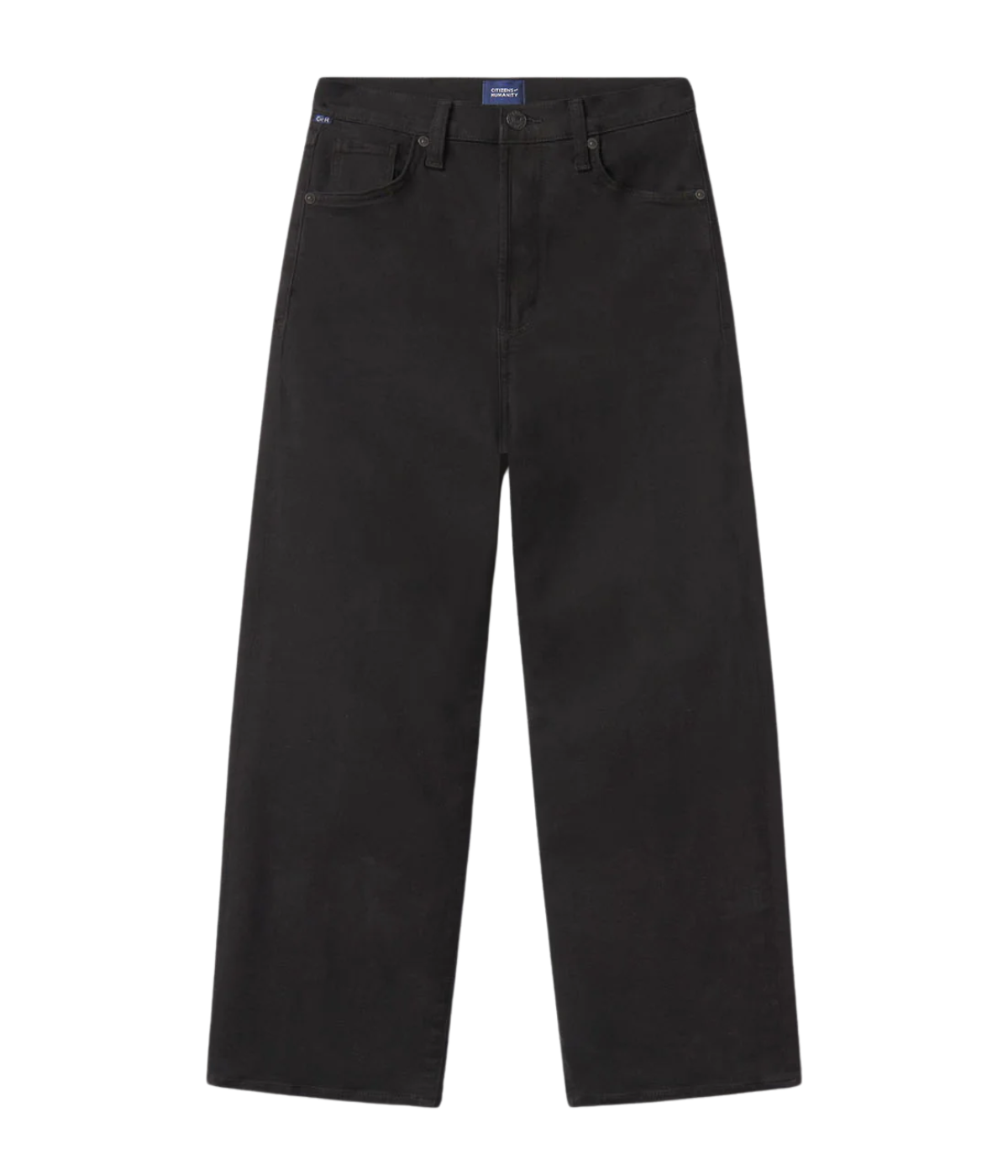 Caia Straight Jean in Plush Black