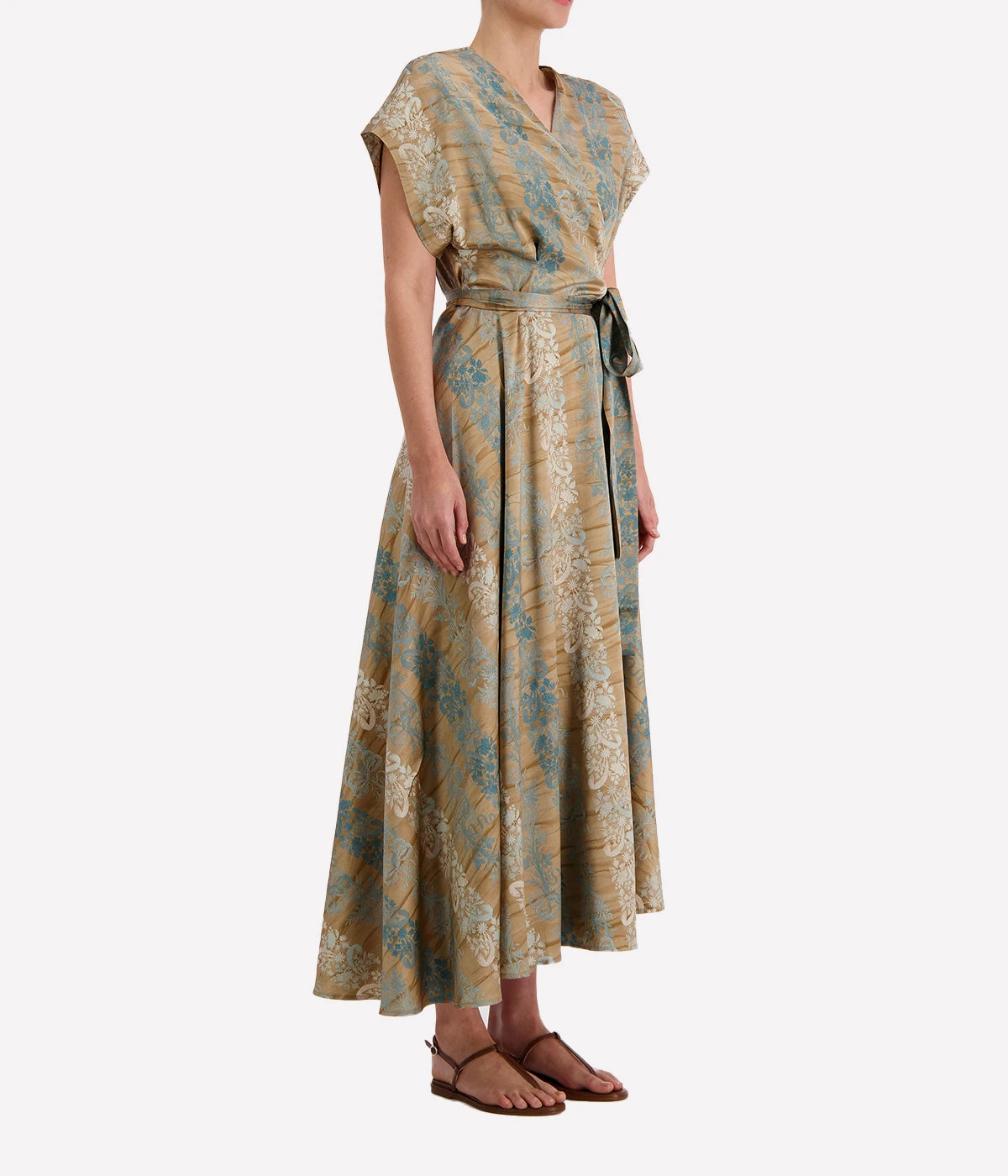 Adana Dress in Gold