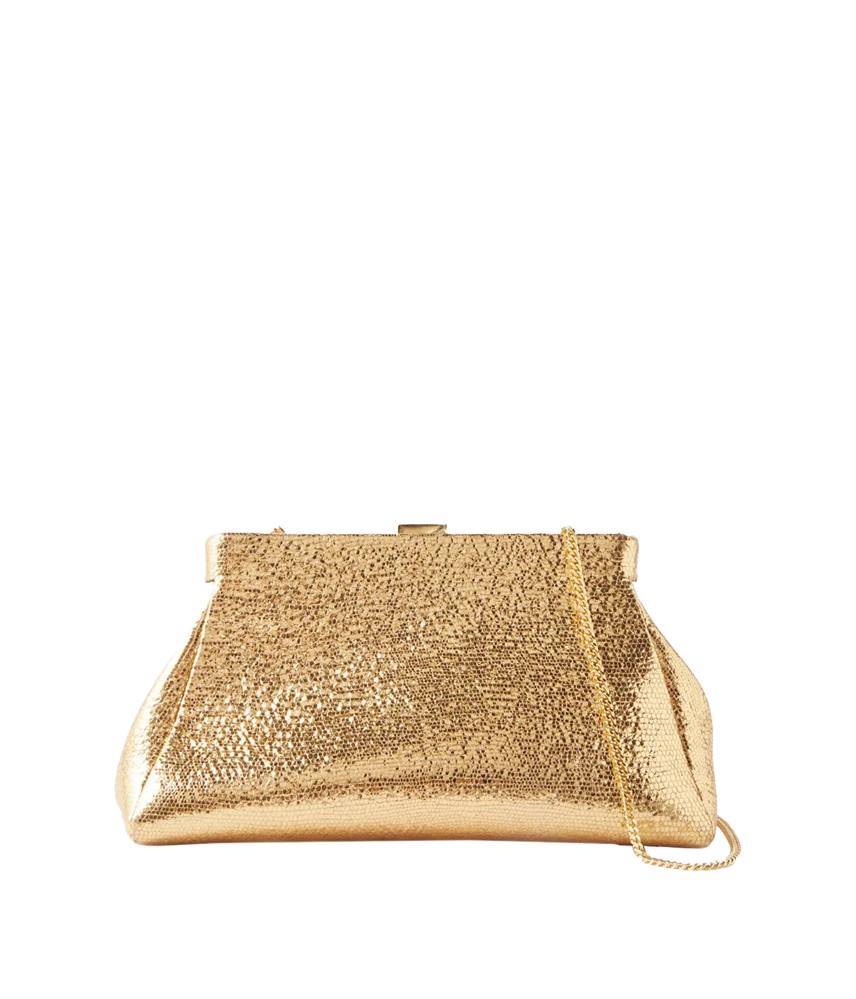 Cannes Bag in Gold Metallic