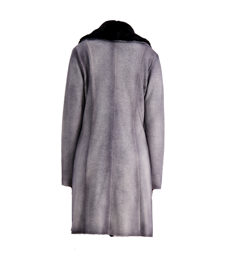 Cappotto Rever Coat in Huskey