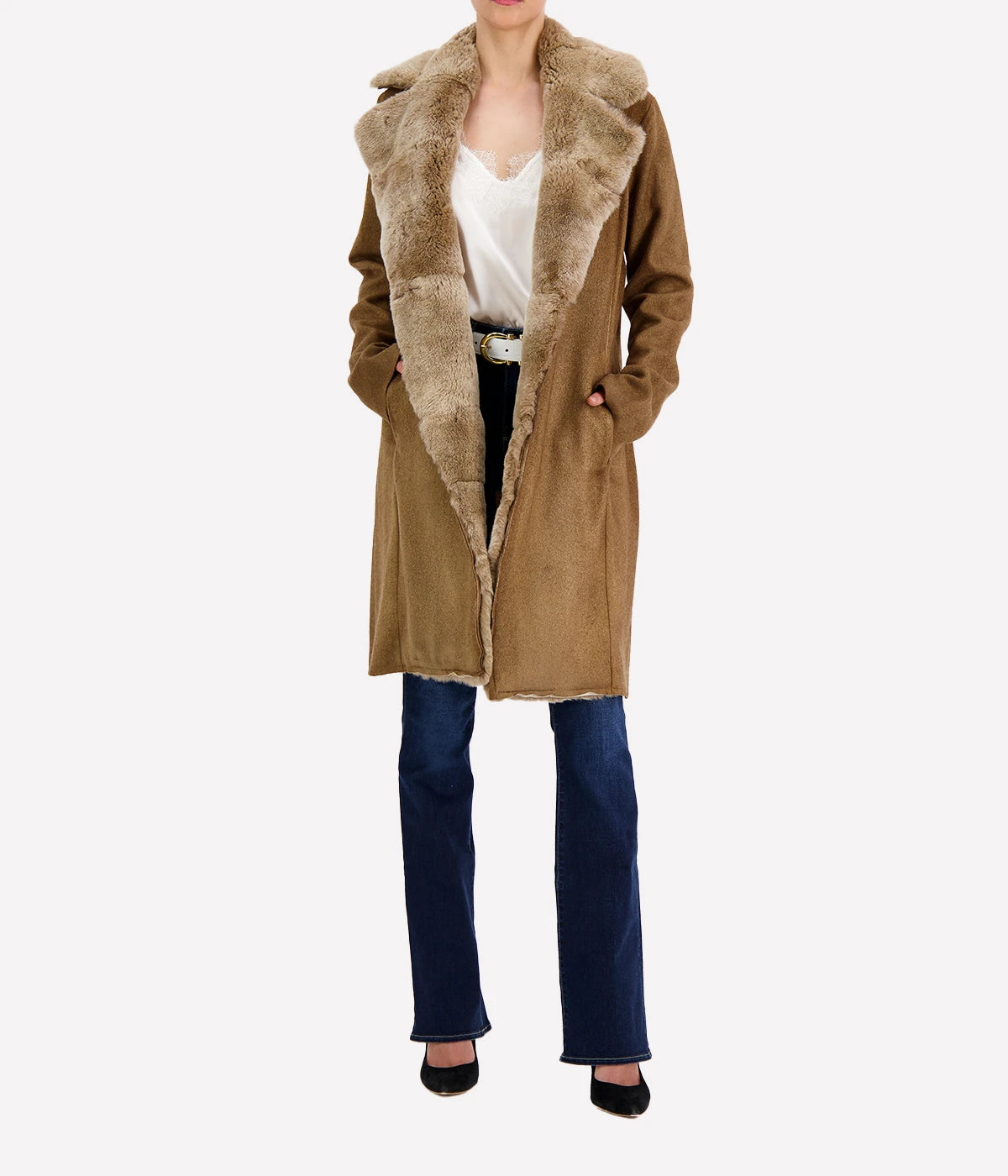 Cappotto Rever Coat in Sughero