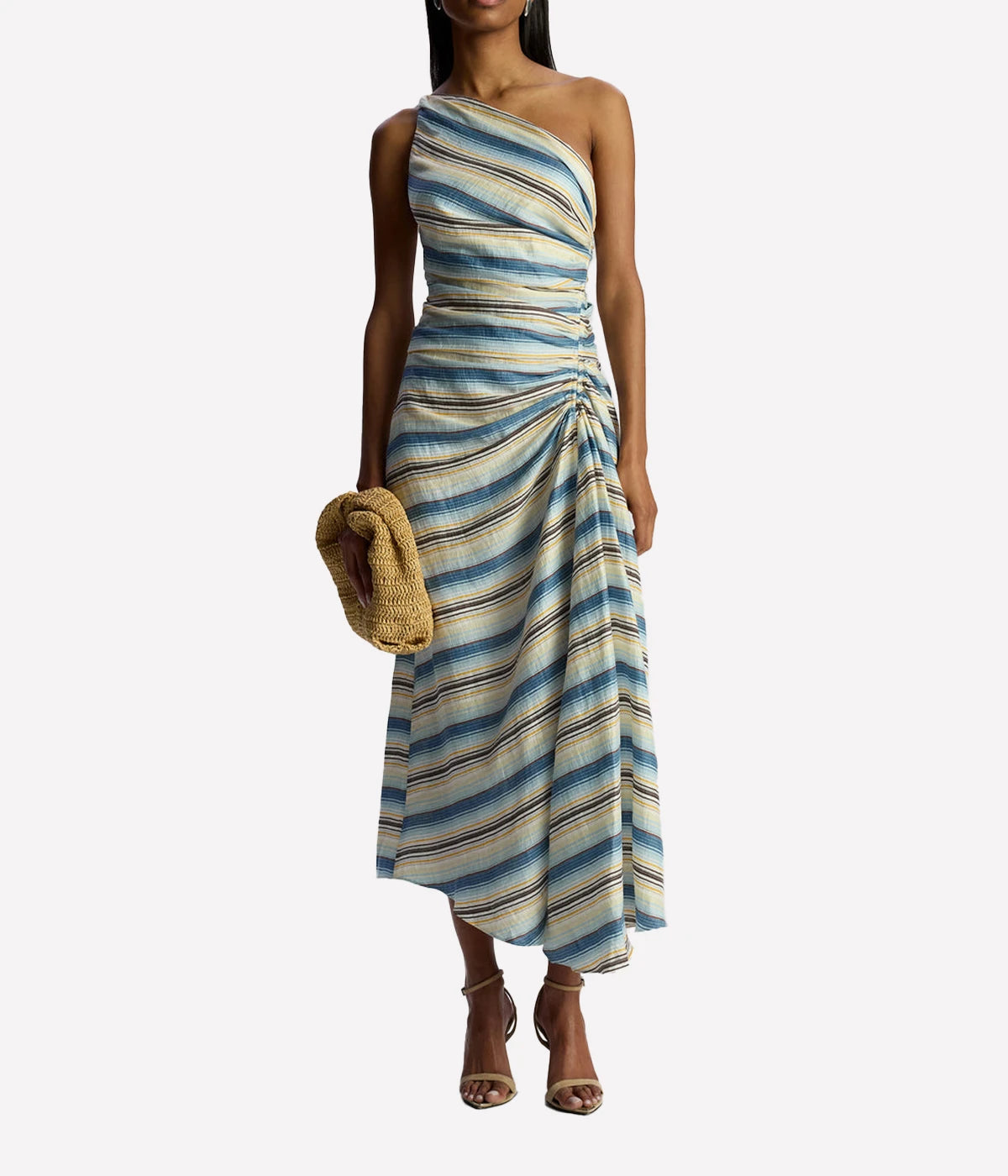 Carolyn Dress in Isla Stripe