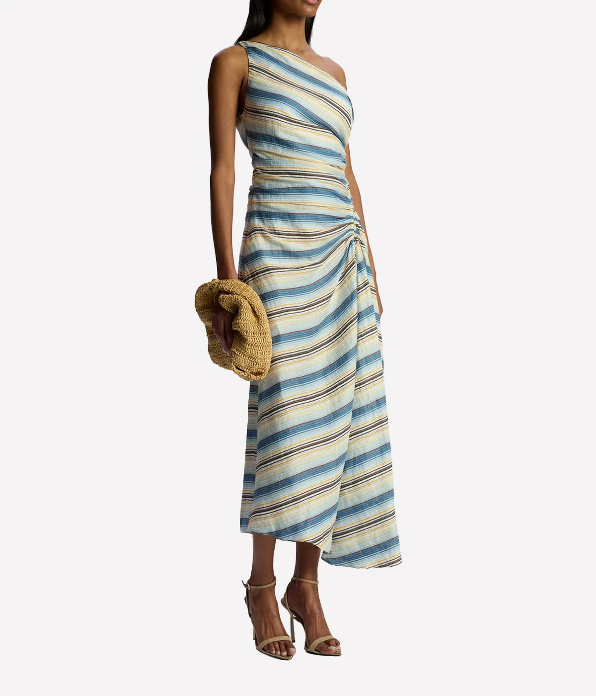 Carolyn Dress in Isla Stripe