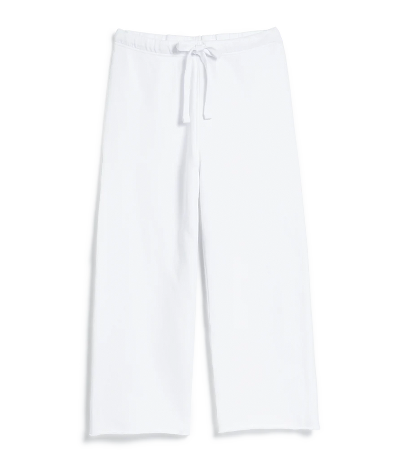 ALT Text: Catherine Cropped Wide-Leg Sweatpants in a contemporary design with a high-rise fit and relaxed cropped silhouette.