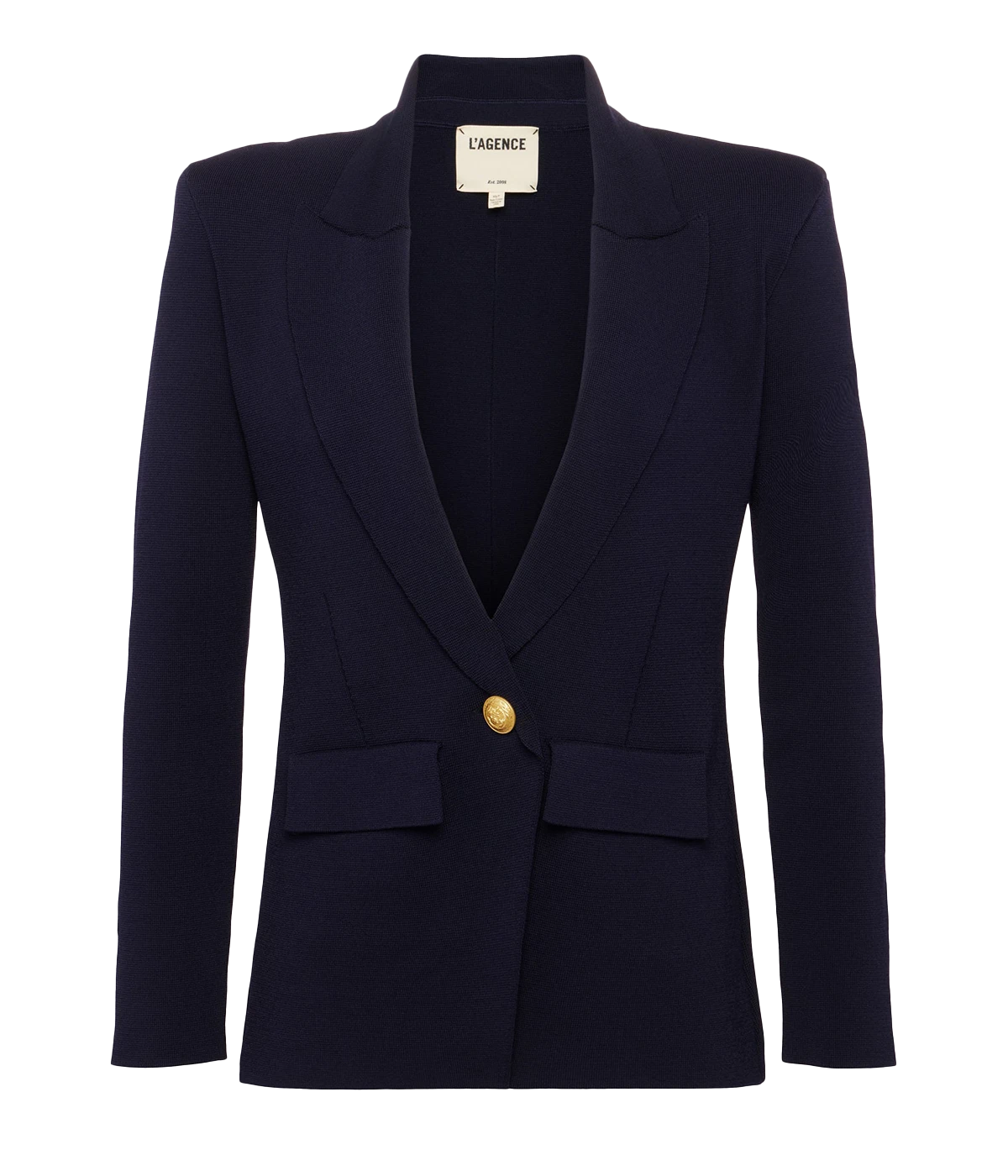 Chamberlain Knit Blazer in Midnight Gold