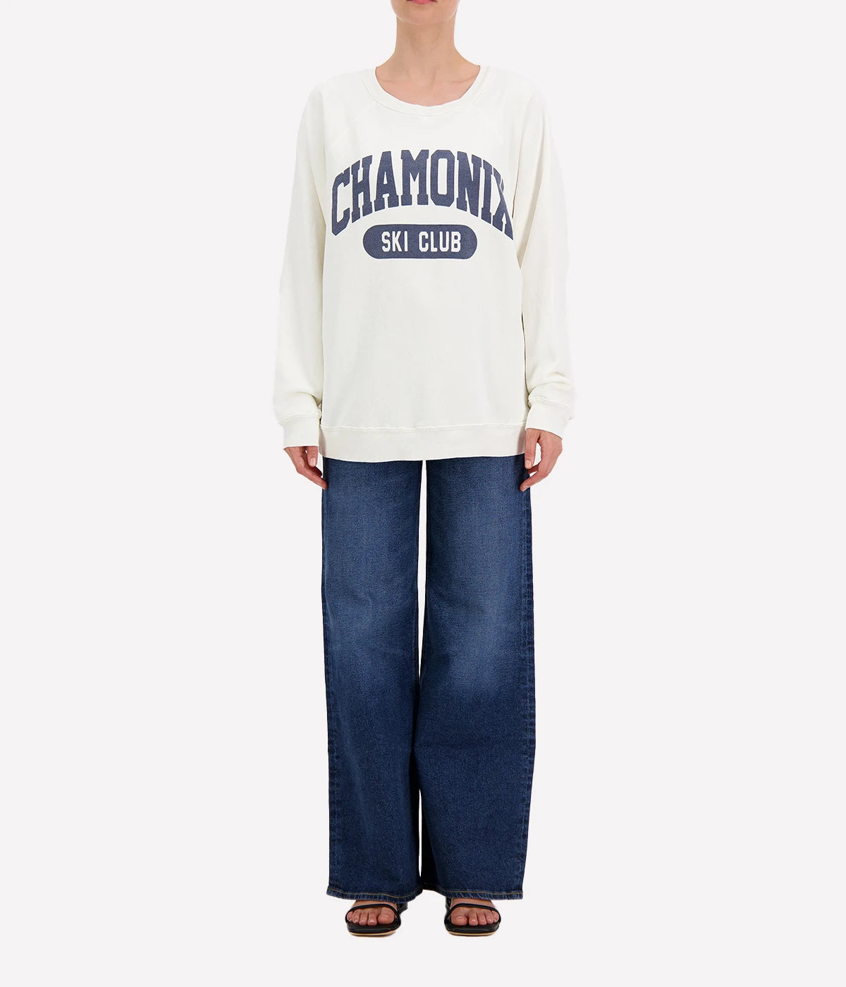 Chamonix Sweater in Antique White