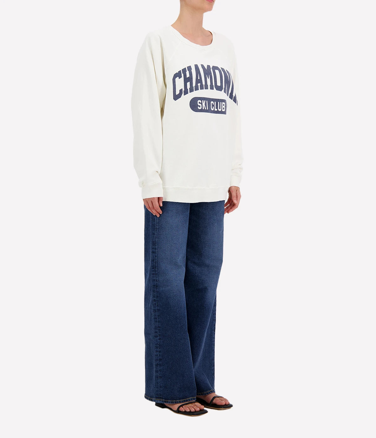 Chamonix Sweater in Antique White