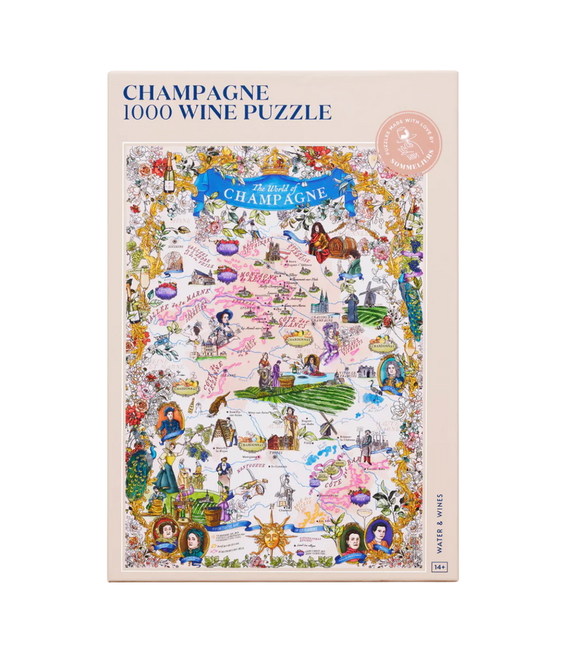 1000 Piece Puzzle of Champagne