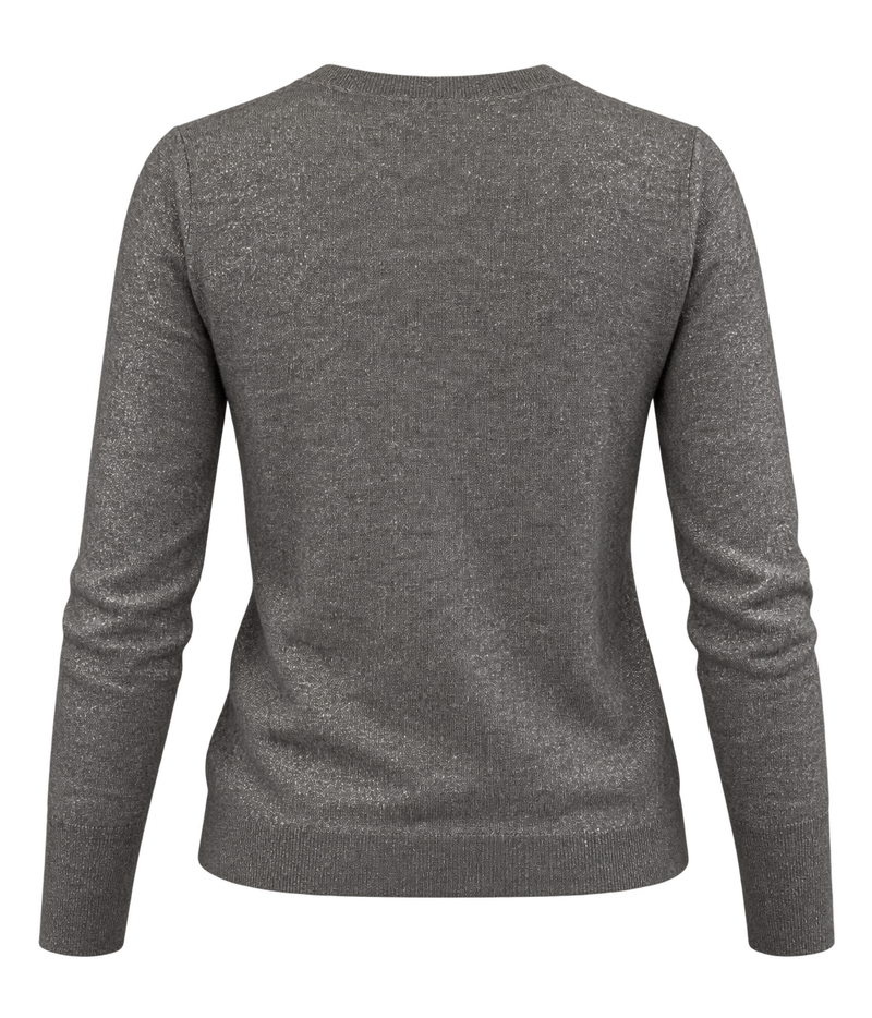 Back product view of Avant Toi Knitted Pullover in Fango