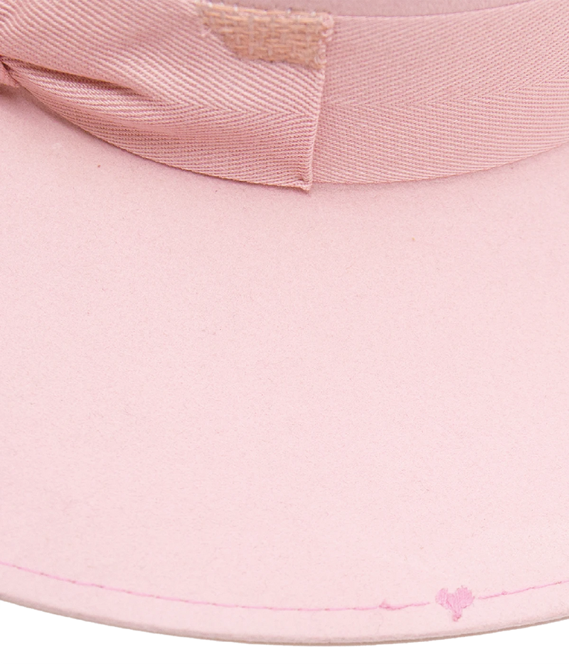 Charlotte Kidd Hat in Rose